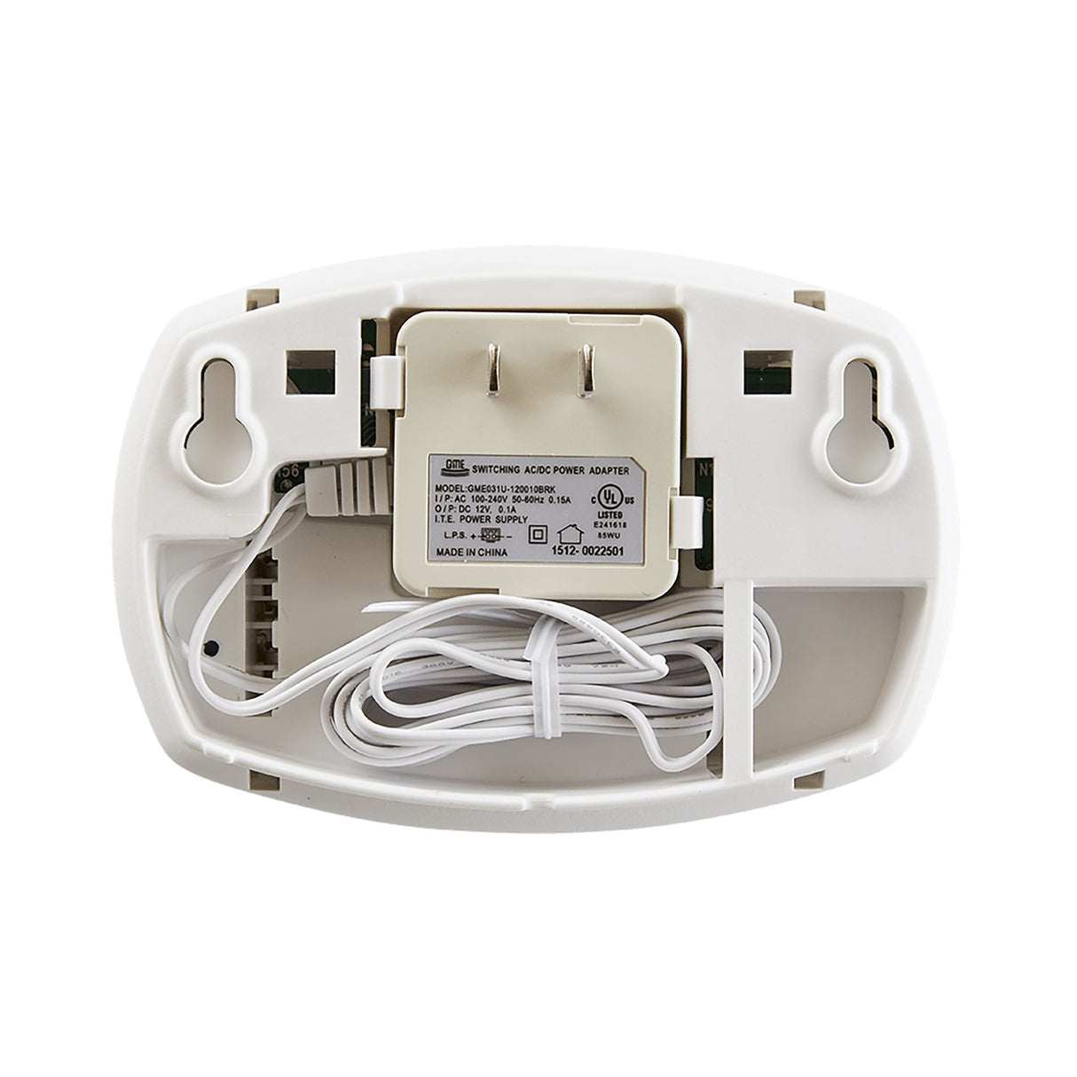 Dual-Power Carbon Monoxide Plug-In Alarm With Battery Backup and Digital Display