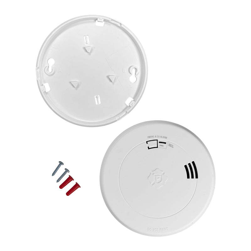 10-Year Battery 2-in-1 Smoke & Carbon Monoxide Alarm With Voice Alerts