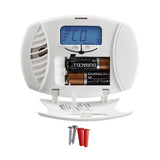 Dual-Power Carbon Monoxide Plug-In Alarm With Battery Backup and Digital Display