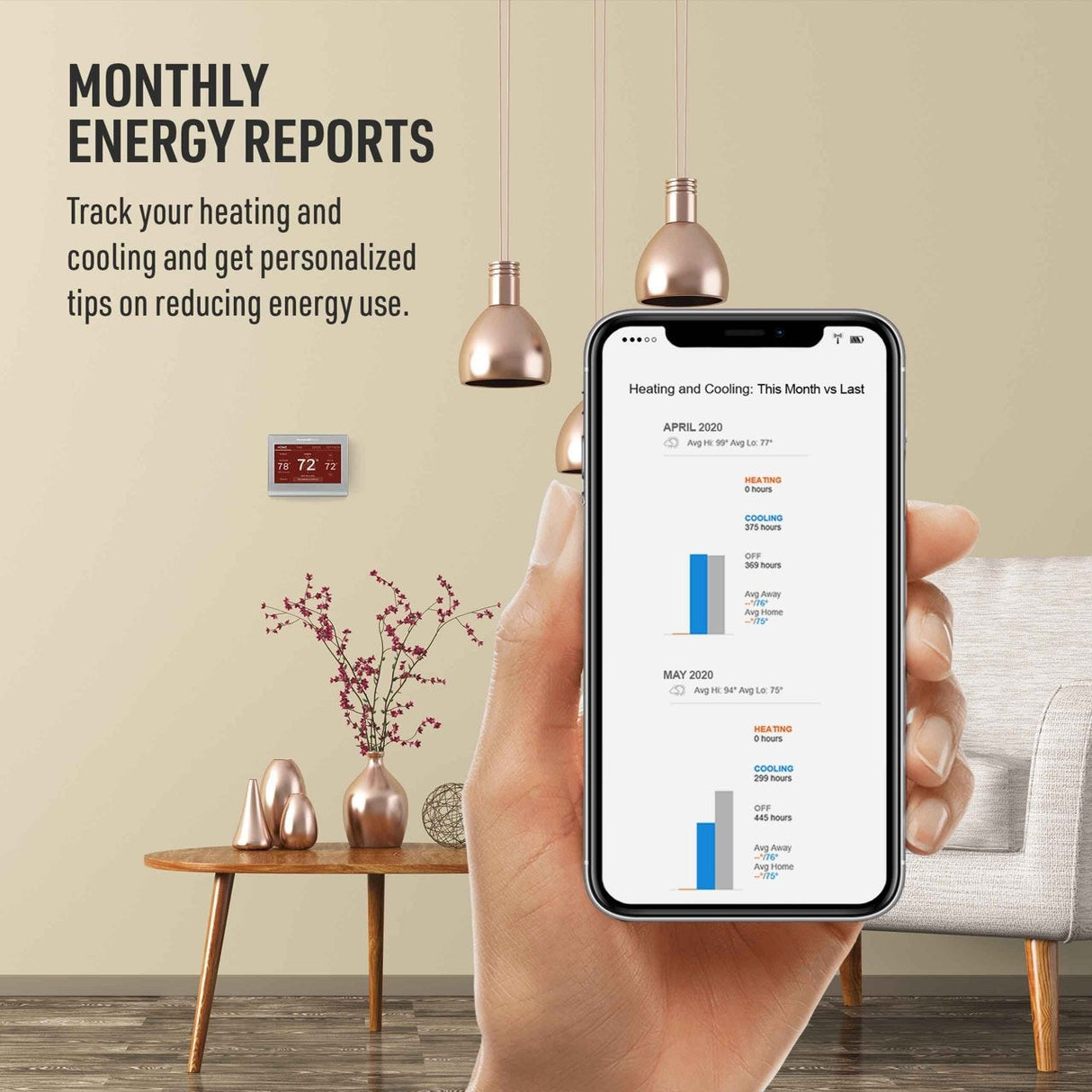 Wi-Fi Smart Color Thermostat