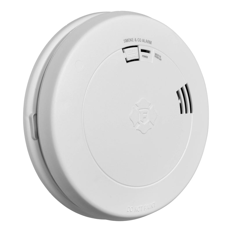 10-Year Battery 2-in-1 Smoke & Carbon Monoxide Alarm With Voice Alerts